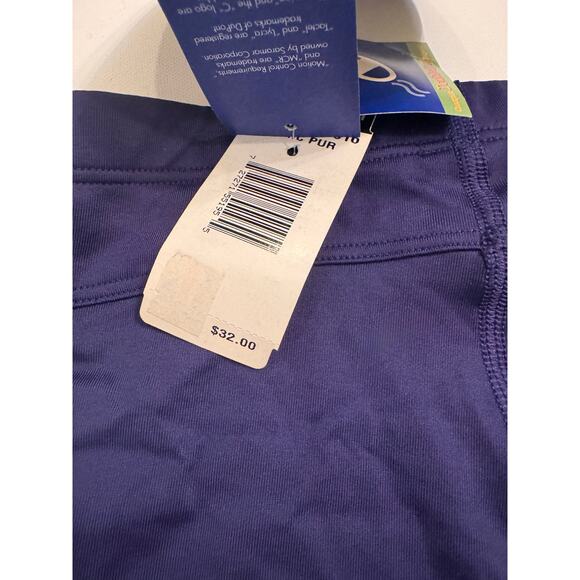 NWT Y2K Vtg Champion Double Dry 6" Fit Short Cosmic Purple Women's M 10/12 - Picture 6 of 6